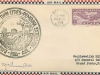 First Air Mail Cachet Front View, Pembina, Signed by Postmaster