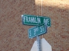 Frank Viets Franklin Street Sign Grand Forks