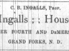 Ingalls House Advertisement