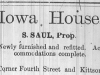 Iowa House Advertisement