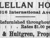 McClellan House Advertisement