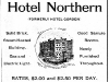Northern Hotel Advertisement