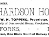 Richardson House Advertisement