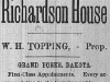 Richardson House Advertisement