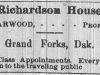 Richardson House Advertisement