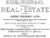 William Budge Advertisement