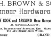 William H. Brown Advertisement